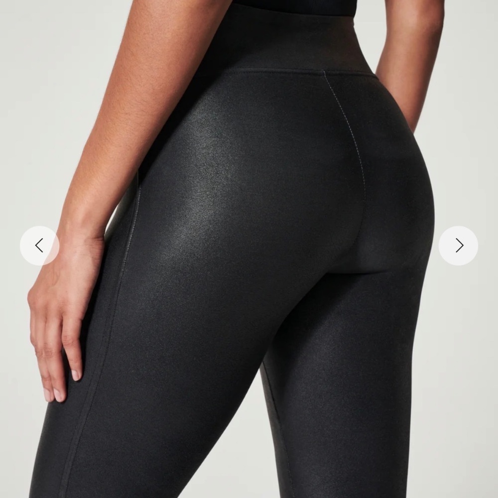 SPANX faux leather leggings